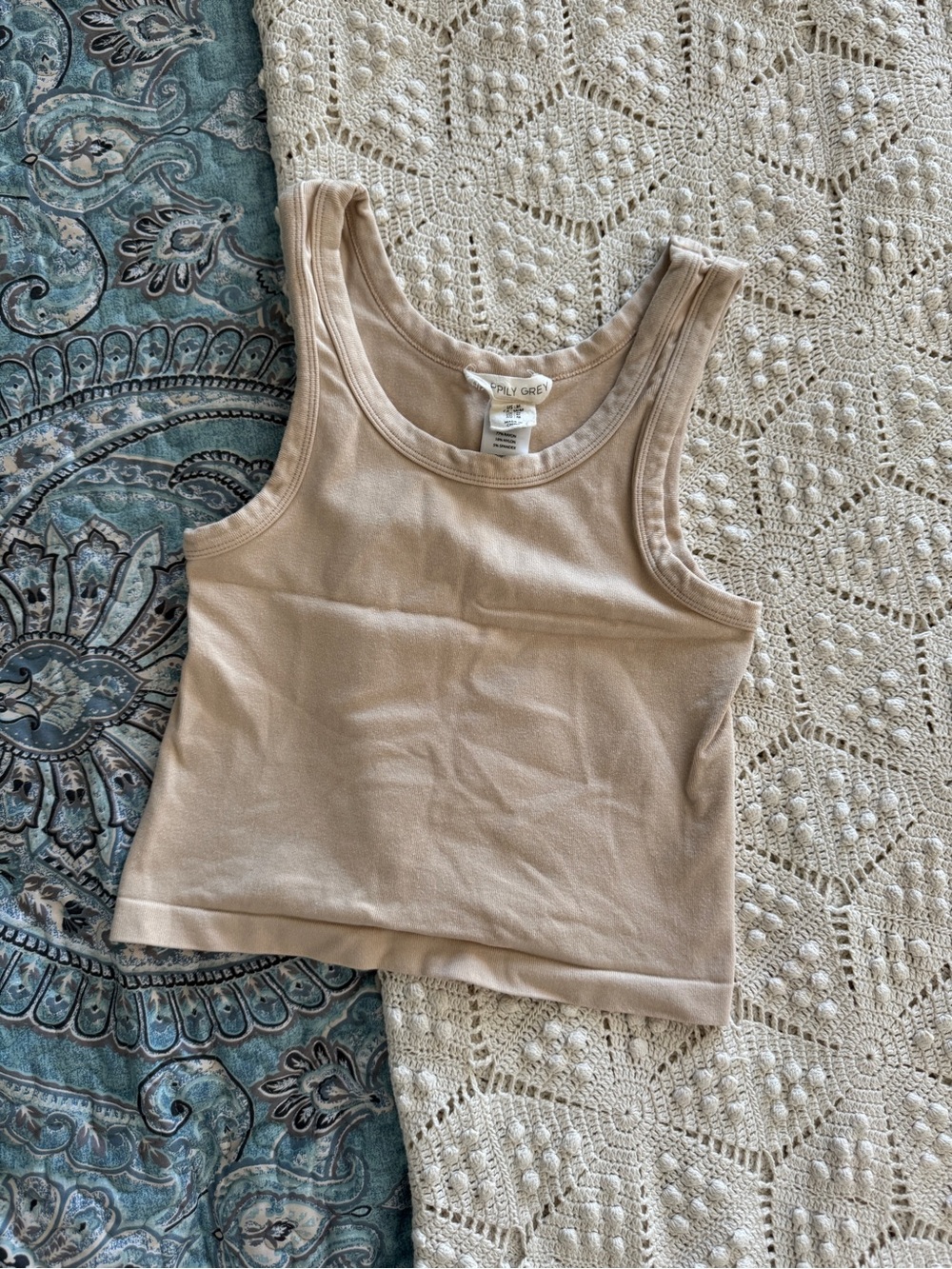 Soft Nude Ribbed Tank Camisole β Cozy Everyday Staple
